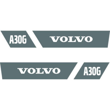 Volvo A30G Decal Kit