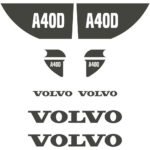 Volvo A40D Decal Kit