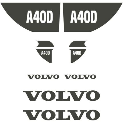 Volvo A40D Decal Kit