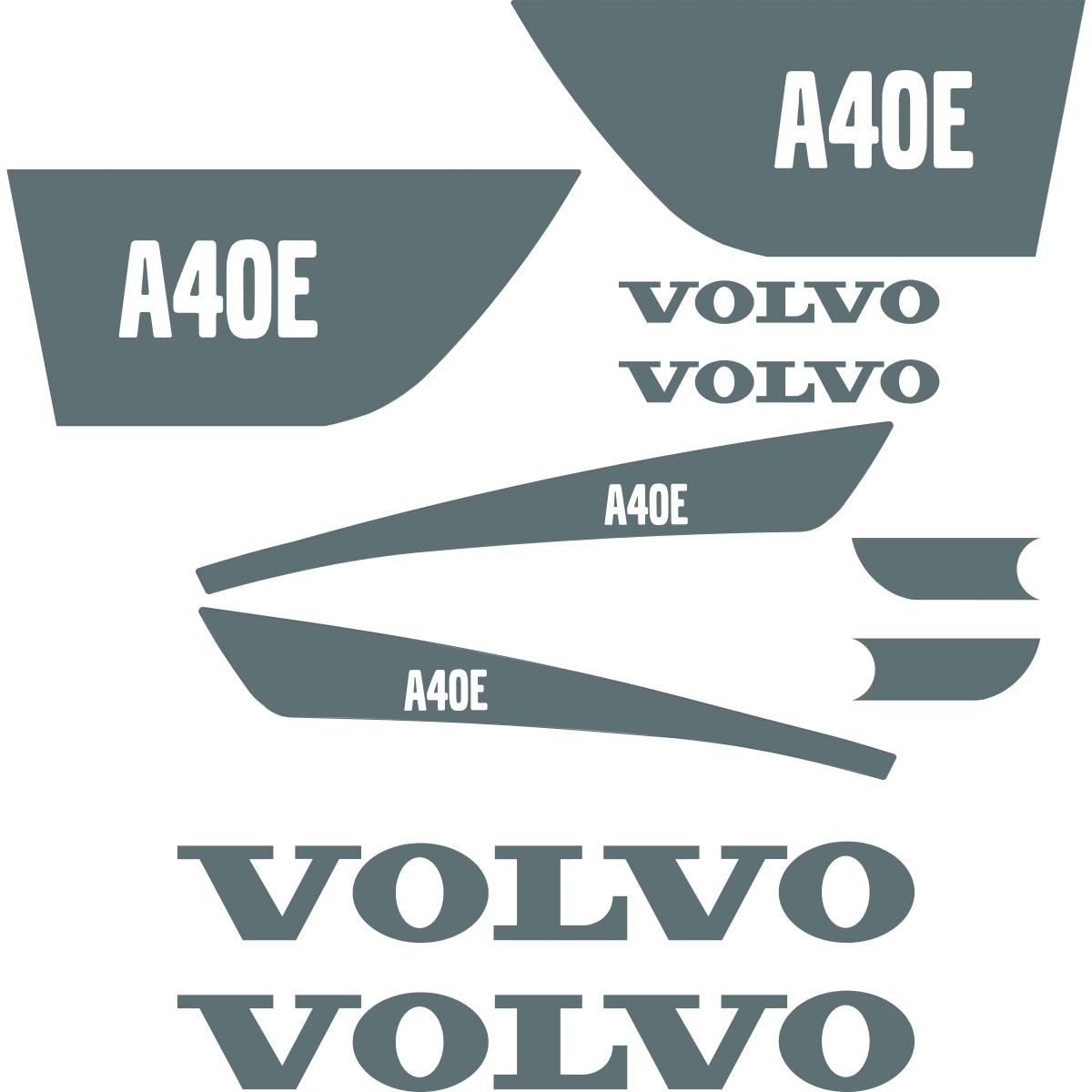Volvo A40E Decal Kit Volvo A40E Decal Kit
