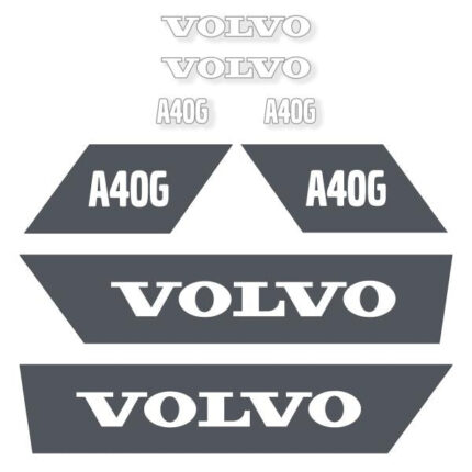 Volvo A40G Decal Kit