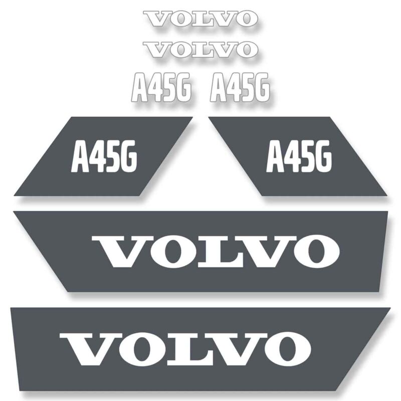 Volvo A45G Decal Kit