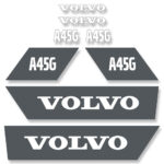 Volvo A45G Decal Kit