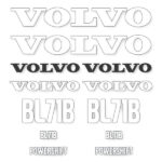 Volvo BL71B Decal Kit