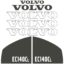 Volvo EC140CL Decal Kit