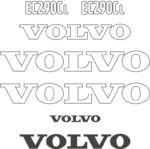 Volvo EC290CL Decal Kit
