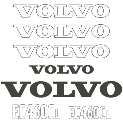 Volvo EC460CL Decal Kit