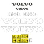 Volvo ECR235 CL Decal Kit