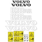 Volvo ECR88 Plus Decal Kit