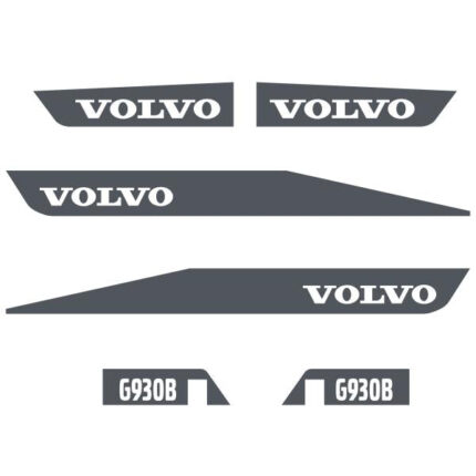 Volvo G930B Decal Kit