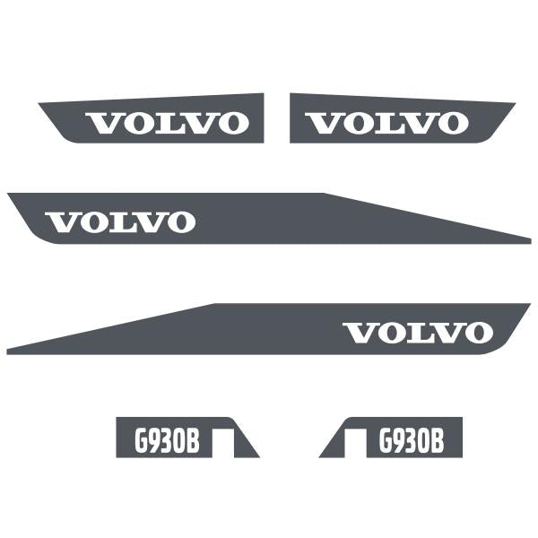Volvo G930B Decal Kit Volvo G930B Decal Kit