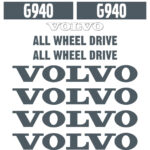 Volvo G940 Decal Kit