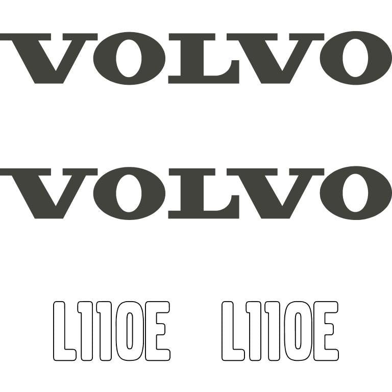 Volvo L110E Decal Kit Volvo L110E Decal Kit
