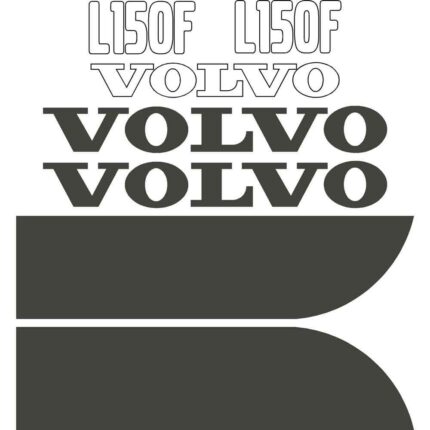 Volvo L150F Decal Kit