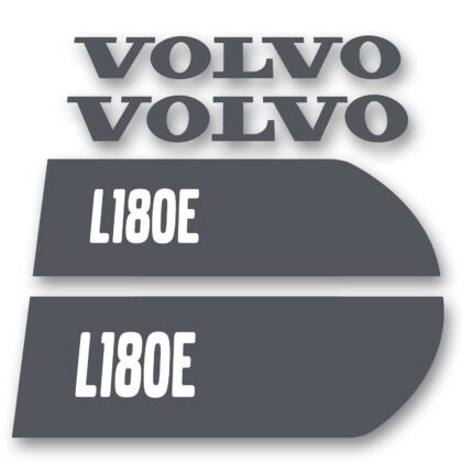 Volvo L180E Decal Kit
