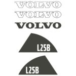 Volvo L25B Decal Kit