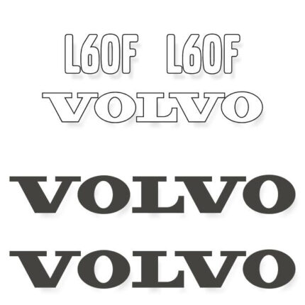 Volvo L60F Decal Kit