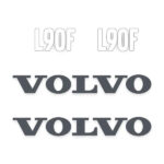 Volvo L90F Decal Kit