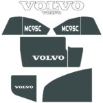 Volvo MC95C Decal Kit