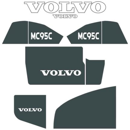 Volvo MC95C Decal Kit