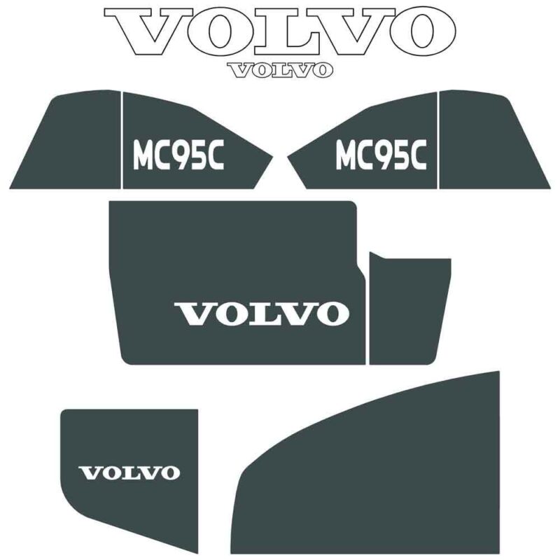 Volvo MC95C Decal Kit