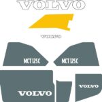 Volvo MCT125C Decal Kit