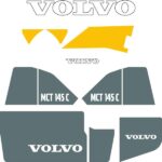 Volvo MCT145C Decal Kit