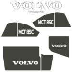 Volvo MCT85C Decal Kit