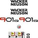 Wacker Neuson 901S P Decals