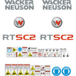 Wacker Neuson RTSC2 Decals
