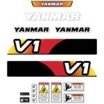 Yanmar V1 Decal Kit