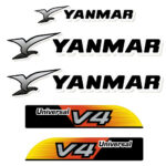 Yanmar V4-5 Decal Kit