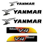 Yanmar V4-5 Decal Kit