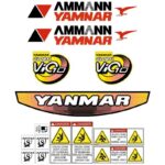 Yanmar Vio10-2 Decal Kit