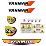 Yanmar Vio15 Decal Kit
