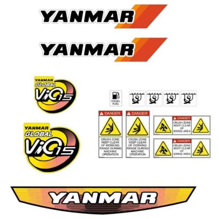 Yanmar Vio15 Decal Kit