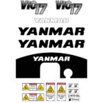 Yanmar Vio17-1 Decal Kit