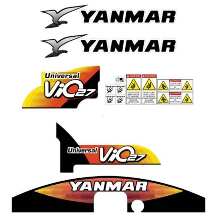 Yanmar Vio27-5 Decal Kit