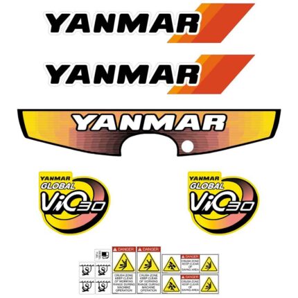 Yanmar Vio30-2 Decal Kit
