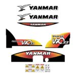 Yanmar Vio33U - 5 Decal Kit