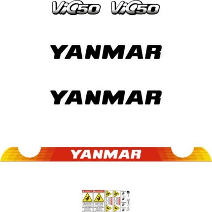 Yanmar Vio50-6 Decal Kit
