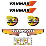 Yanmar Vio55-3 Decal Kit