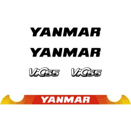 Yanmar Vio55-6 Decal Kit