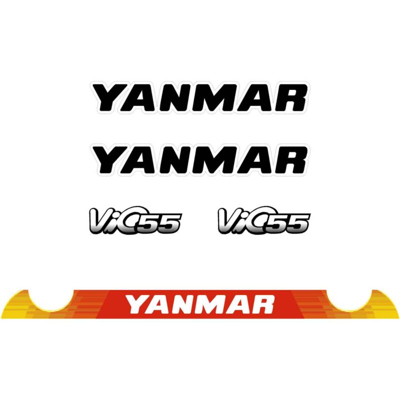 Yanmar Vio55-6 Decal Kit