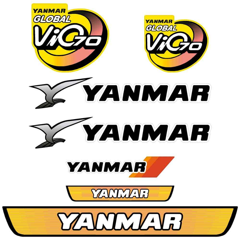 Yanmar VIO70-3 Decal Kit Yanmar VIO70-3 Decal Kit