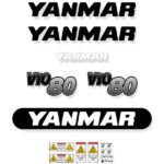 Yanmar Vio80-1A Decal Kit