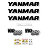 Yanmar Vio80-2B Decal Kit
