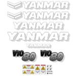 Yanmar Vio80 - 6A Decal Kit